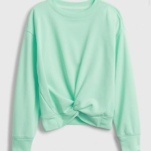 NWT Gap Kids Twist Crewneck Sweatshirt